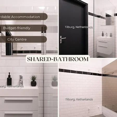 בית נופש Budget W Kitchen, Station Close, Wifi Access טילבורג